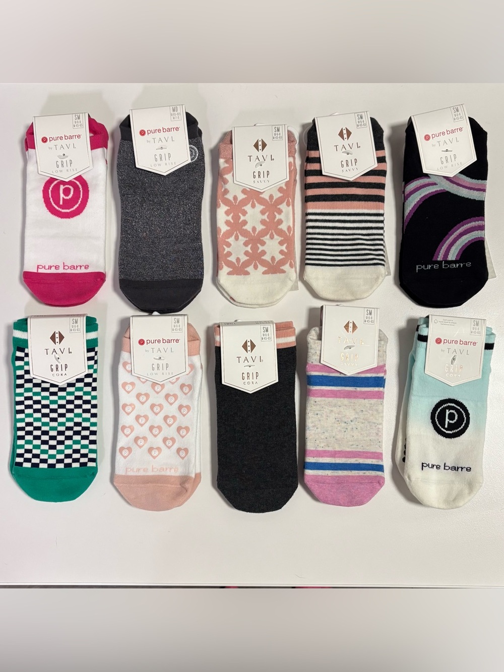 • NWT • Mystery Grip Ankle Socks